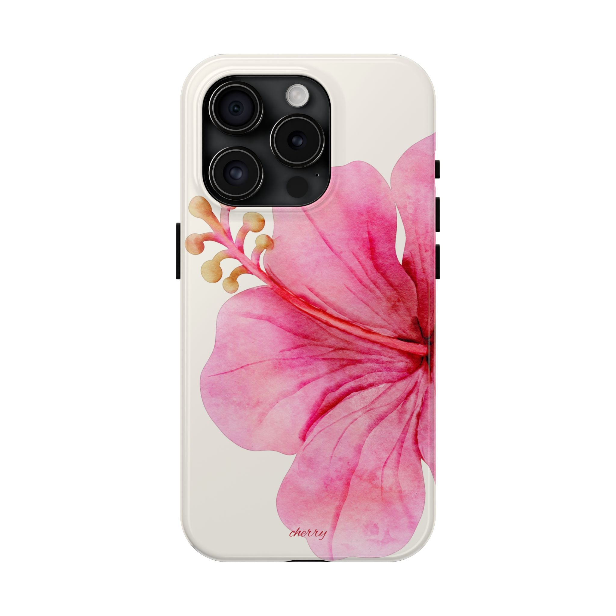 Pink Hibiscus Case