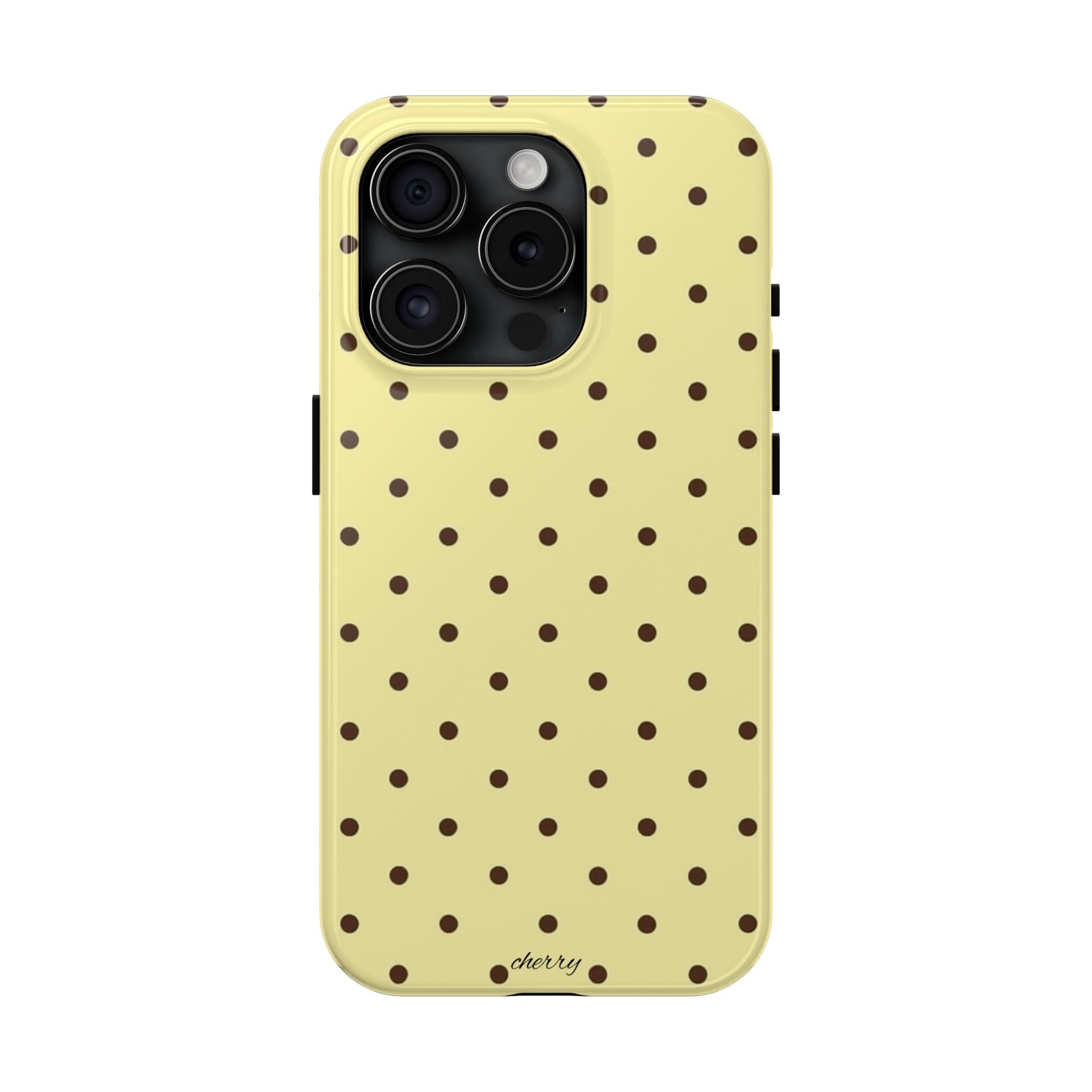 Yellow Polka Dot Case