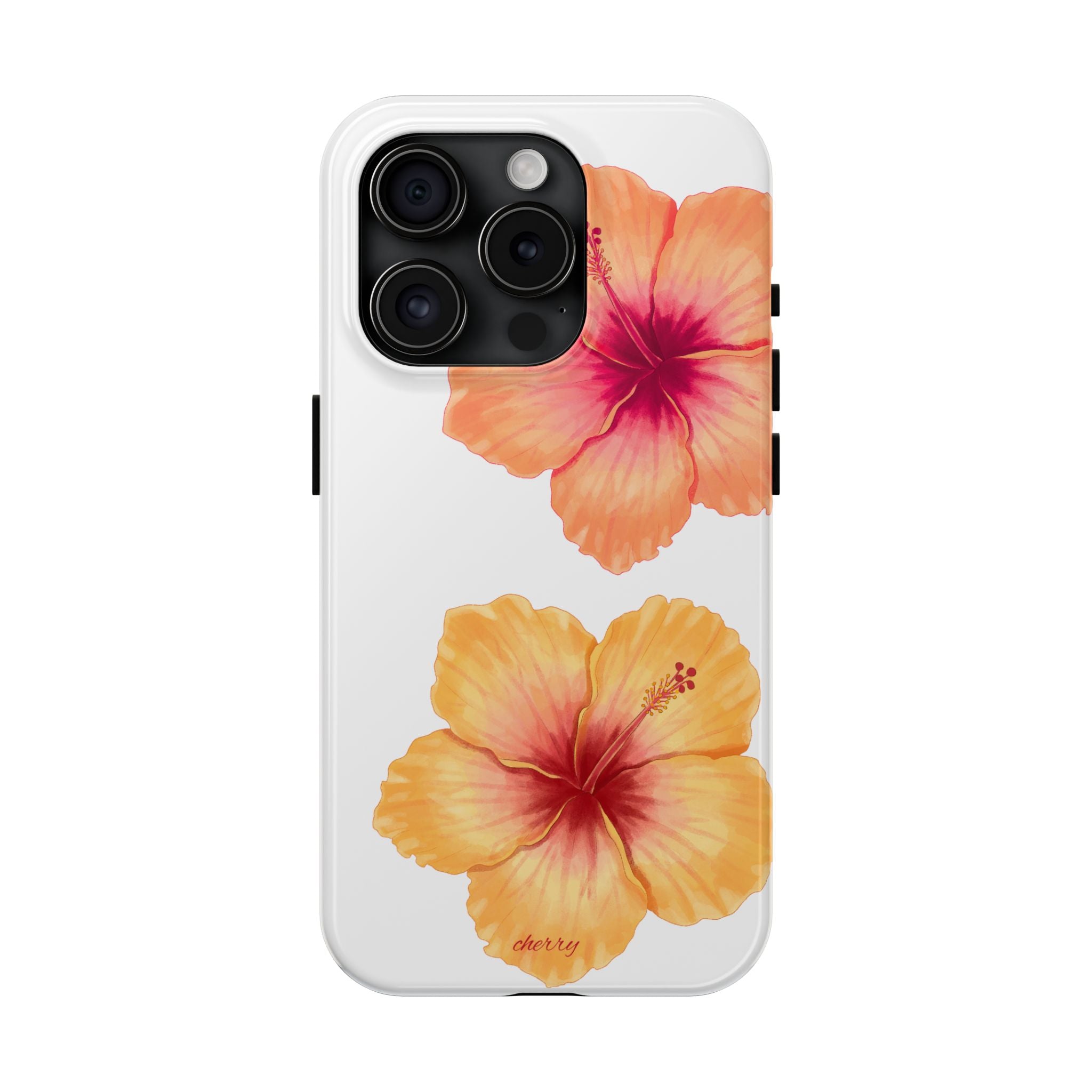 Orange Hibiscus Case