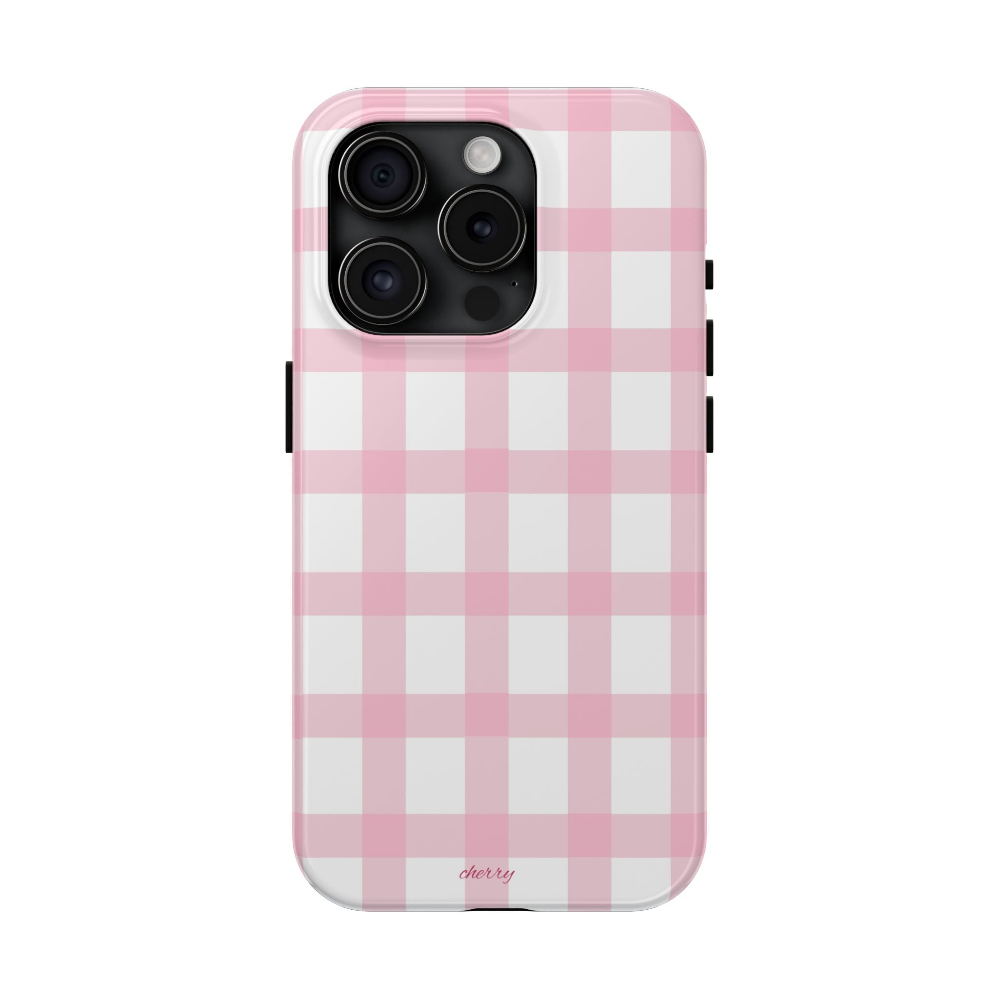 Pink Checkered Case